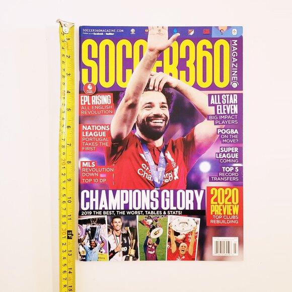 Soccer 360 Magazine Lot of 6 Featuring MBappe, Haaland, Griezmann - Picture 9 of 9